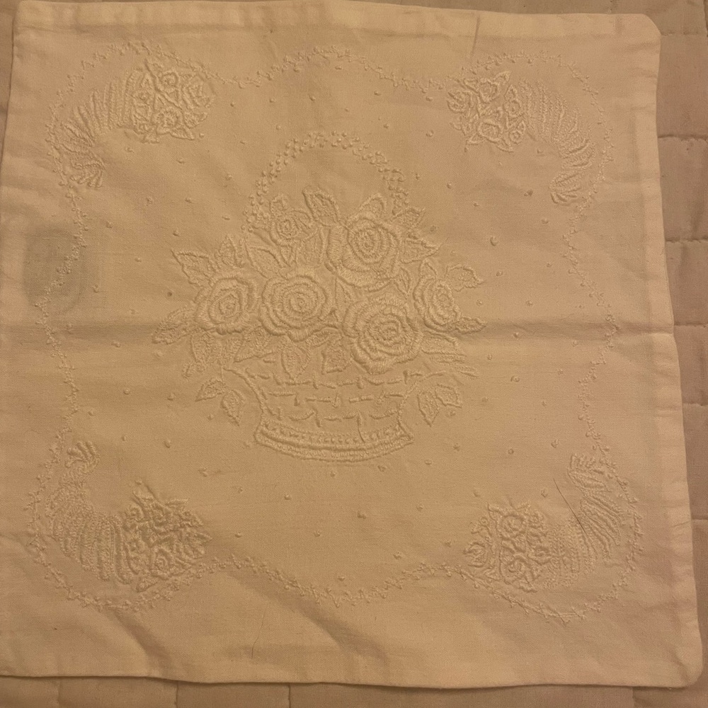 Pair of Laura Ashley Decorative Pillow Shams